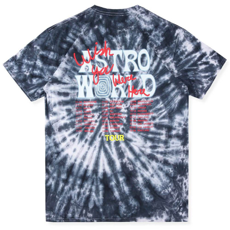 Astroworld "No Bystanders" Tie-Dye Tee