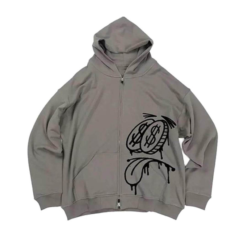 "Boo" Zip Hoodie