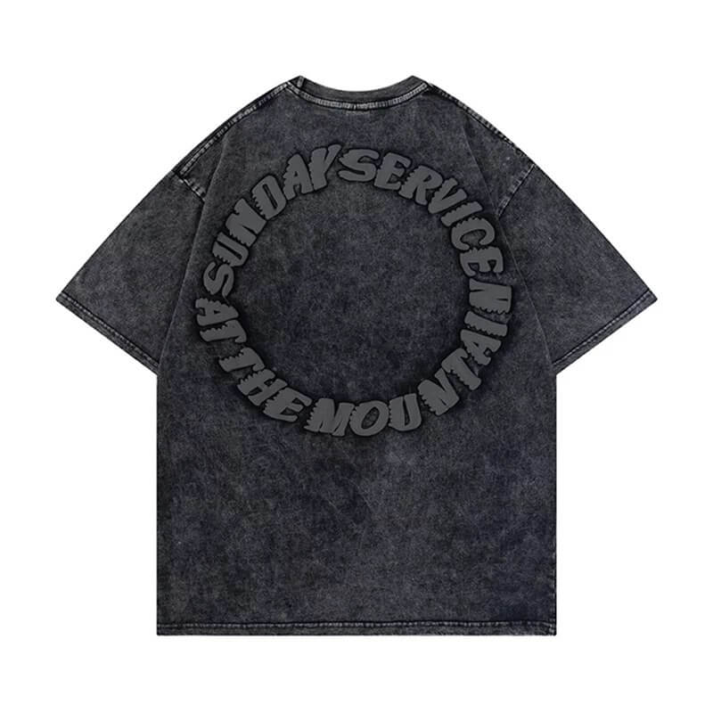 "Trust God" Vintage Black Tee