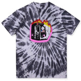 Astroworld Tour "Burning Train" Tie-Dye Tee