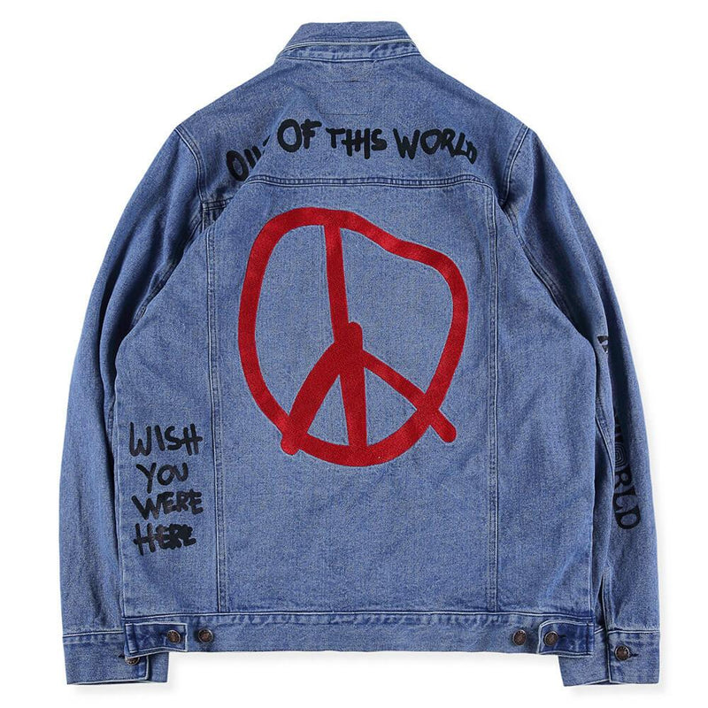 Astroworld "Thrills and Chills" Denim Jacket
