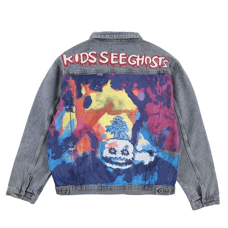 "Kids See Ghosts II" Denim Jacket