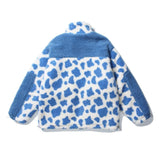 "Cow Spots" Winter Sherpa Coat