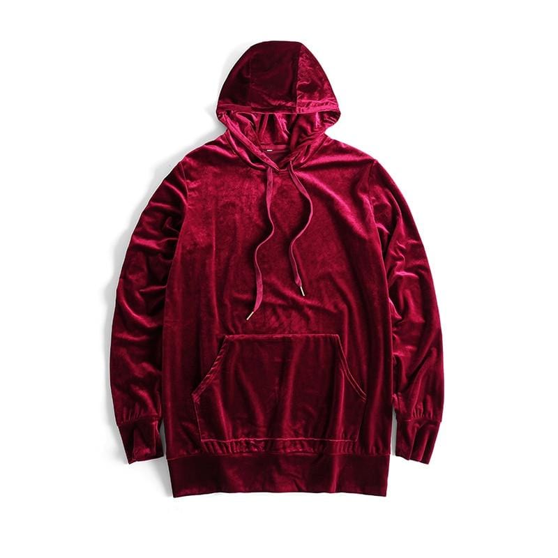 "Velour Slim" Hoodie
