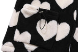 "Lovely Hearts" Winter Sherpa Coat