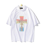 "Jesus Is King" Cross Tee