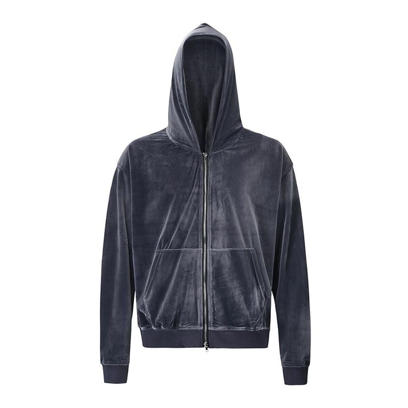 "Velour Zip" Hoodie