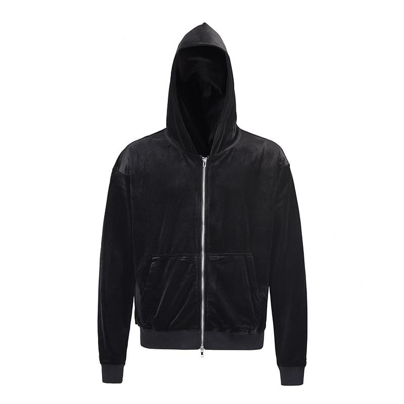 "Velour Zip" Hoodie