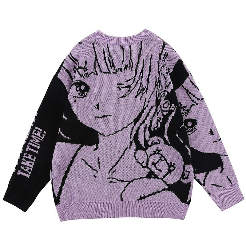 "Good Things Take Time" Sweater