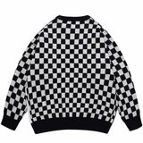 "Plaid Anime Girl" Sweater