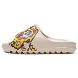 Inferno Skull Foam Slide Beige