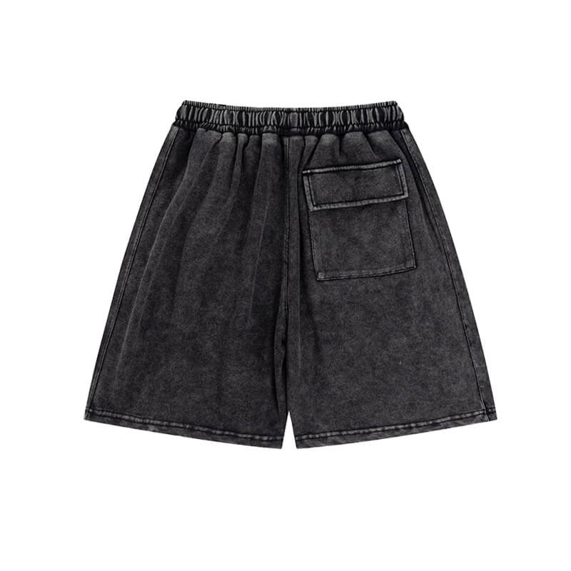 "Trust God" Vintage Black Shorts